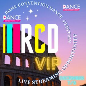 ROME CONVENTION DANCE 4TH EDITION - VIP - (live streaming)