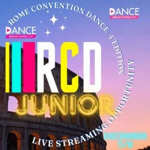 ROME CONVENTION DANCE 4TH EDITION - JUNIOR - (live streaming)