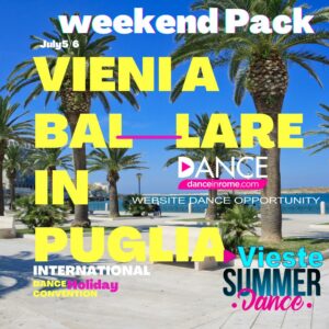 VIESTESUMMERDANCE 5' EDITION -2 DAYS DANCE PACK