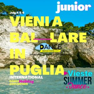 VIESTESUMMERDANCE 5' EDITION - 3 DAYS JUNIOR DANCE PACK